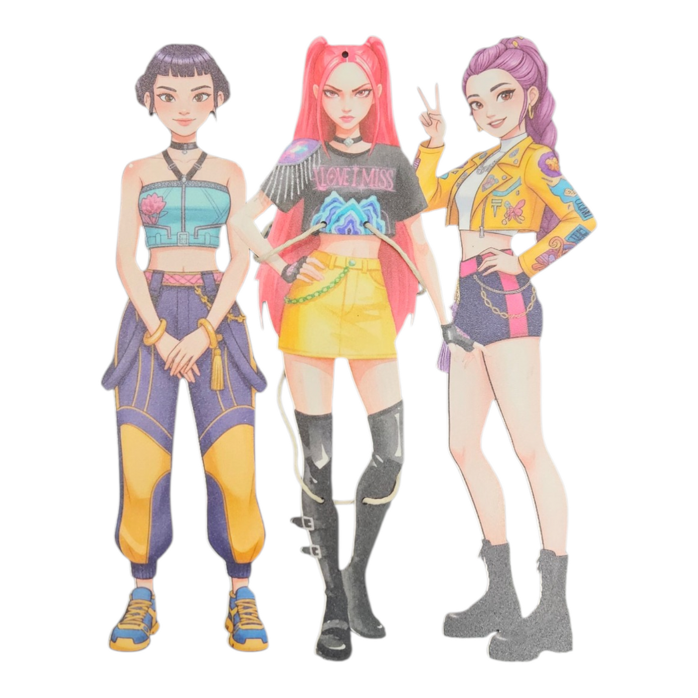 Λαμπάδα K-Pop Demon Hunters  Μίρα & Κουτί Δώρου (LT2026019)