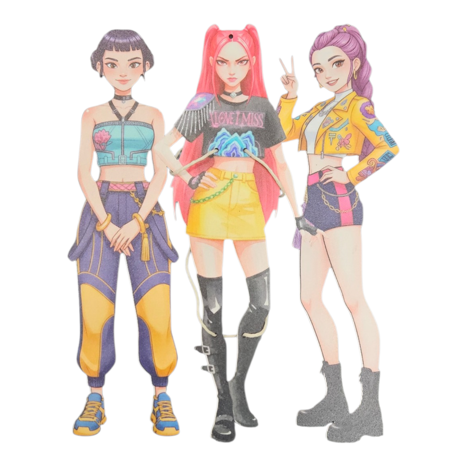 Λαμπάδα K-Pop Demon Hunters  Μίρα & Κουτί Δώρου (LT2026019)