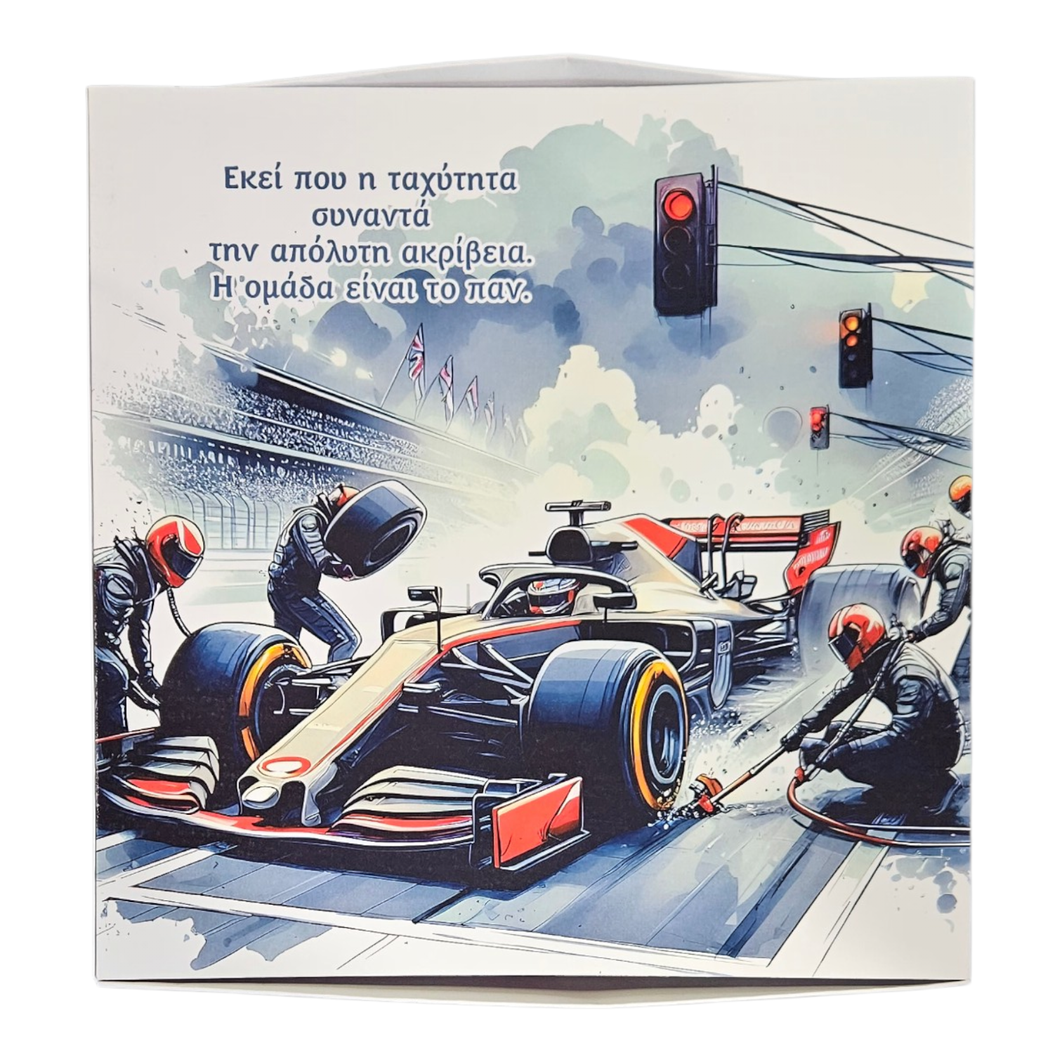 Λαμπάδα Red Formula & Κουτί Δώρου (LT2025063)