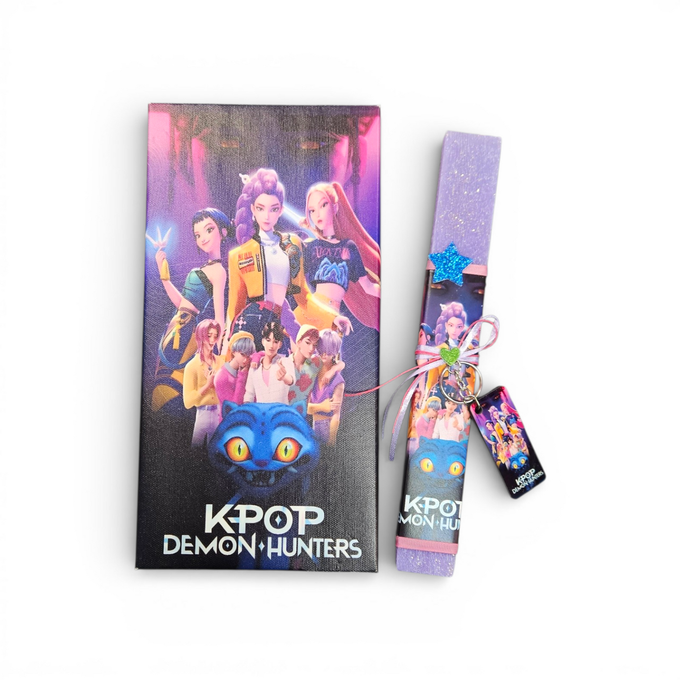 Λαμπάδα Αρωματική με Καμβά 30x15x2εκ K-Pop Demon Hunters και Κουτί Δώρου (K166-1)