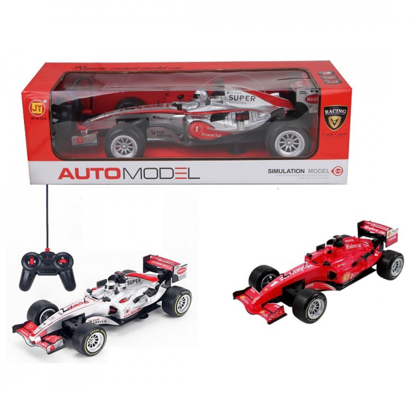 Τηλεκατευθυνόμενο F1 R/C με Φορτιστή Ήχους & Φώτα (FA86B)