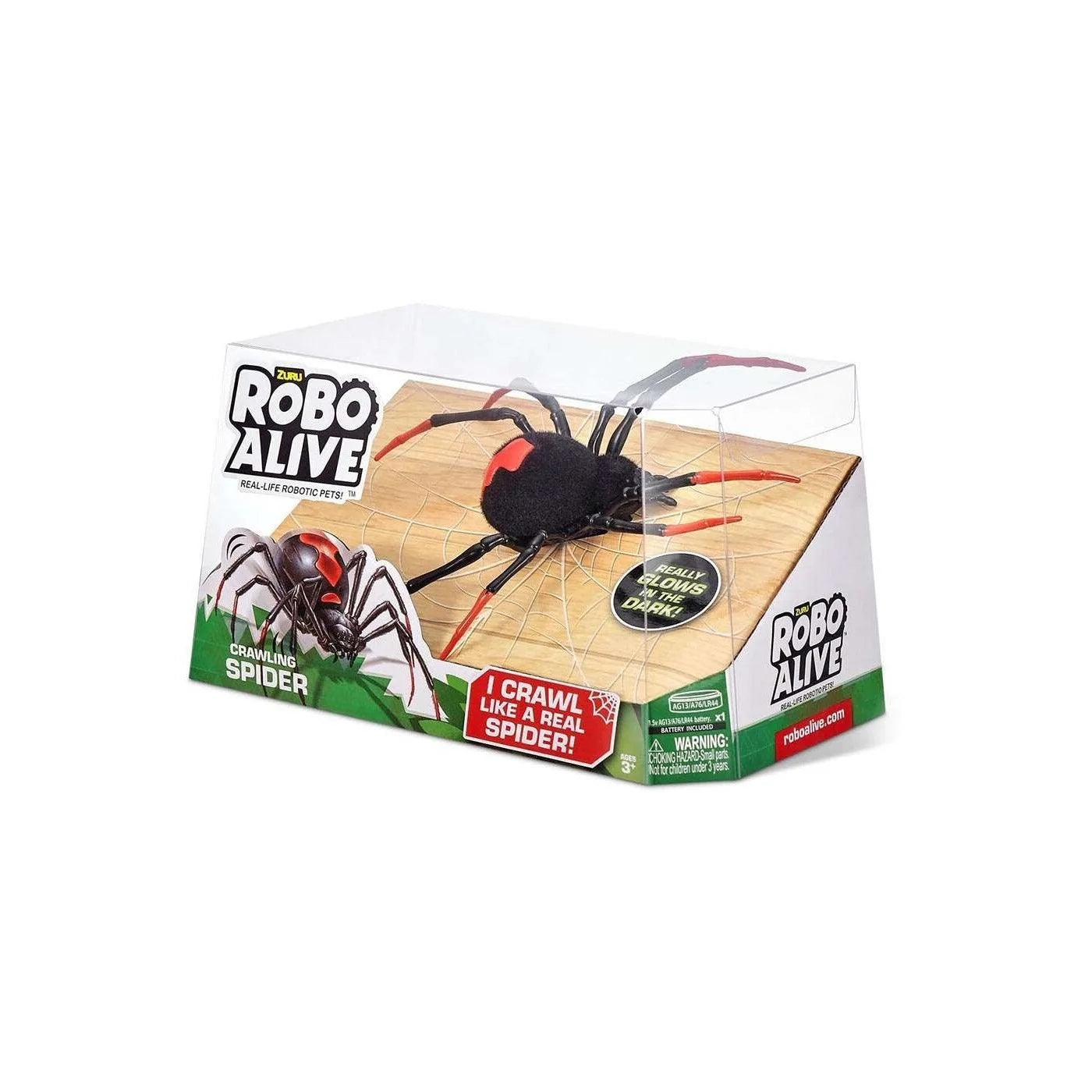 Robo Alive Creepy Crawlies Ρομποτική Αράχνη Που Φωσφορίζει Στο Σκοτάδι (11807151) - Fun Planet