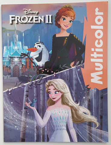 Disney Frozen II Βιβλίο Ζωγραφικής Multicolor Α4 με 32 Σελίδες Χρωματισμού (598536) - Fun Planet