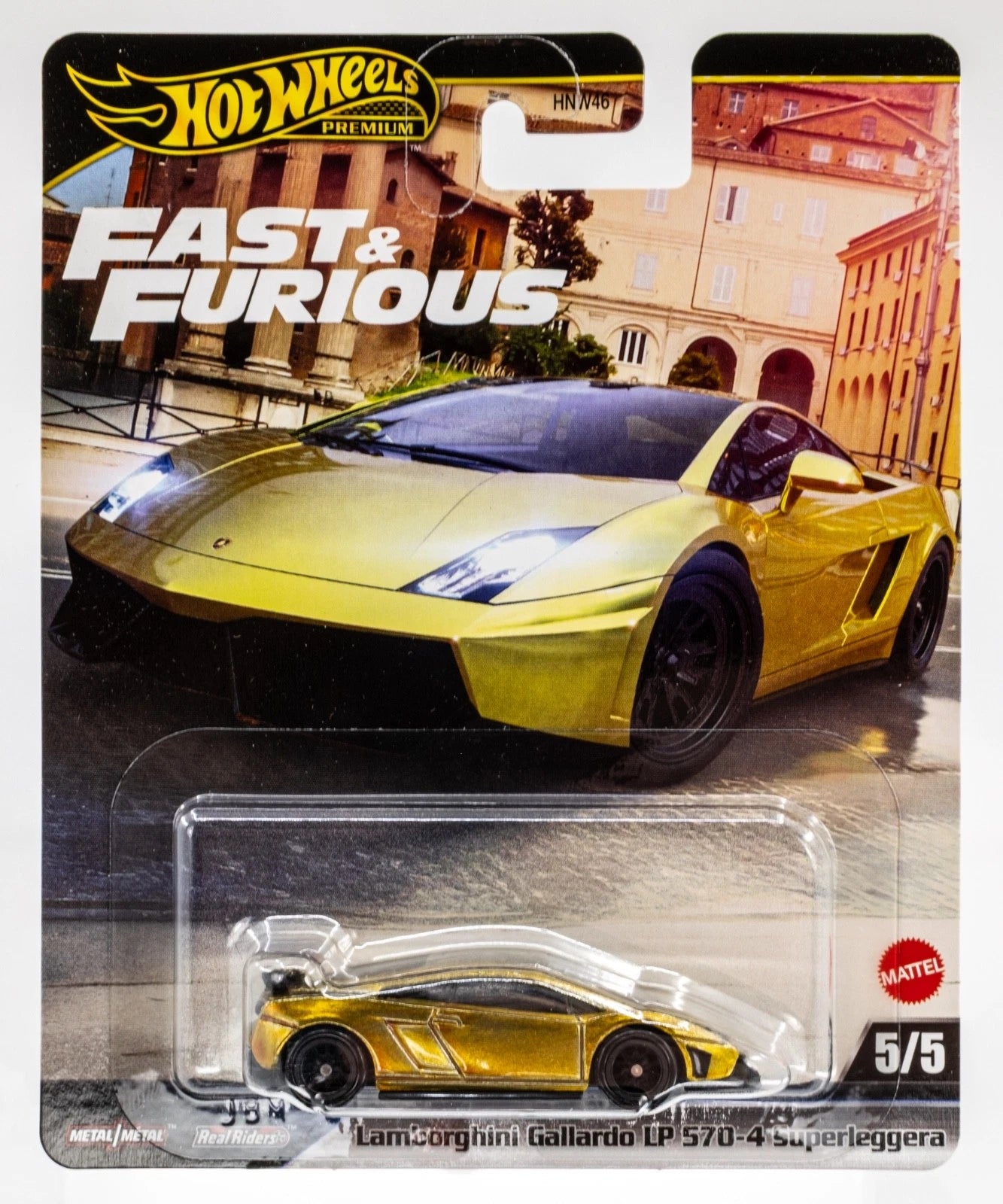 Hot Wheels Premium Αυτοκινητάκια Fast & Furious Lamborghini Gallardo LP 570-4 Superleggera (JBM01) - Fun Planet