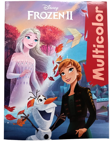 Disney Frozen II Βιβλίο Ζωγραφικής Multicolor Α4 με 32 Σελίδες Χρωματισμού (400000) - Fun Planet