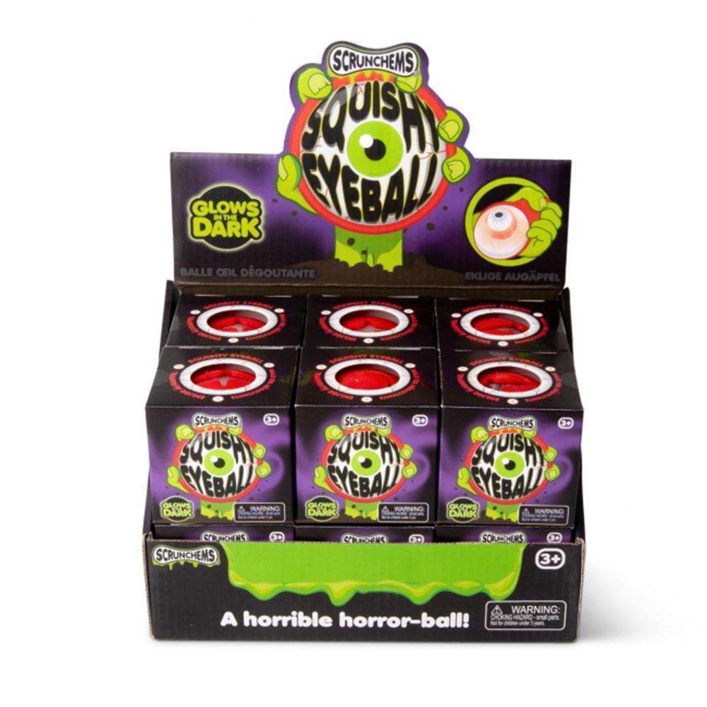 Scrunchems Squishy Eye-Ball Glow In The Dark (39013)
