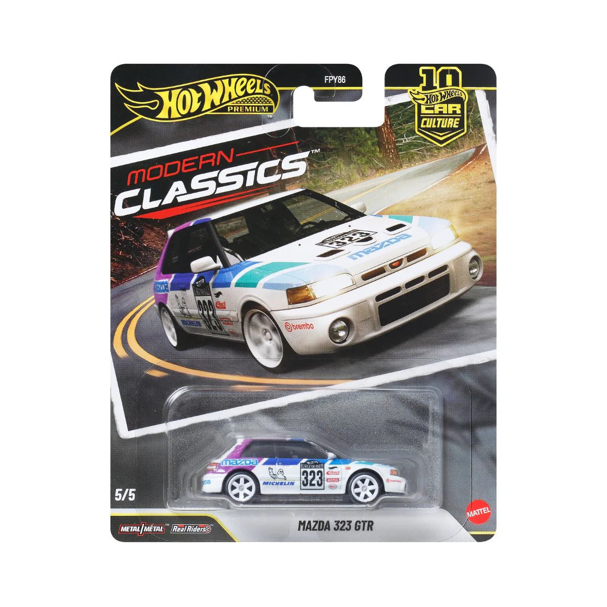 Hot Wheels Premium Car Culture Modern Classics Mazda 323 GTR (JKF17) - Fun Planet