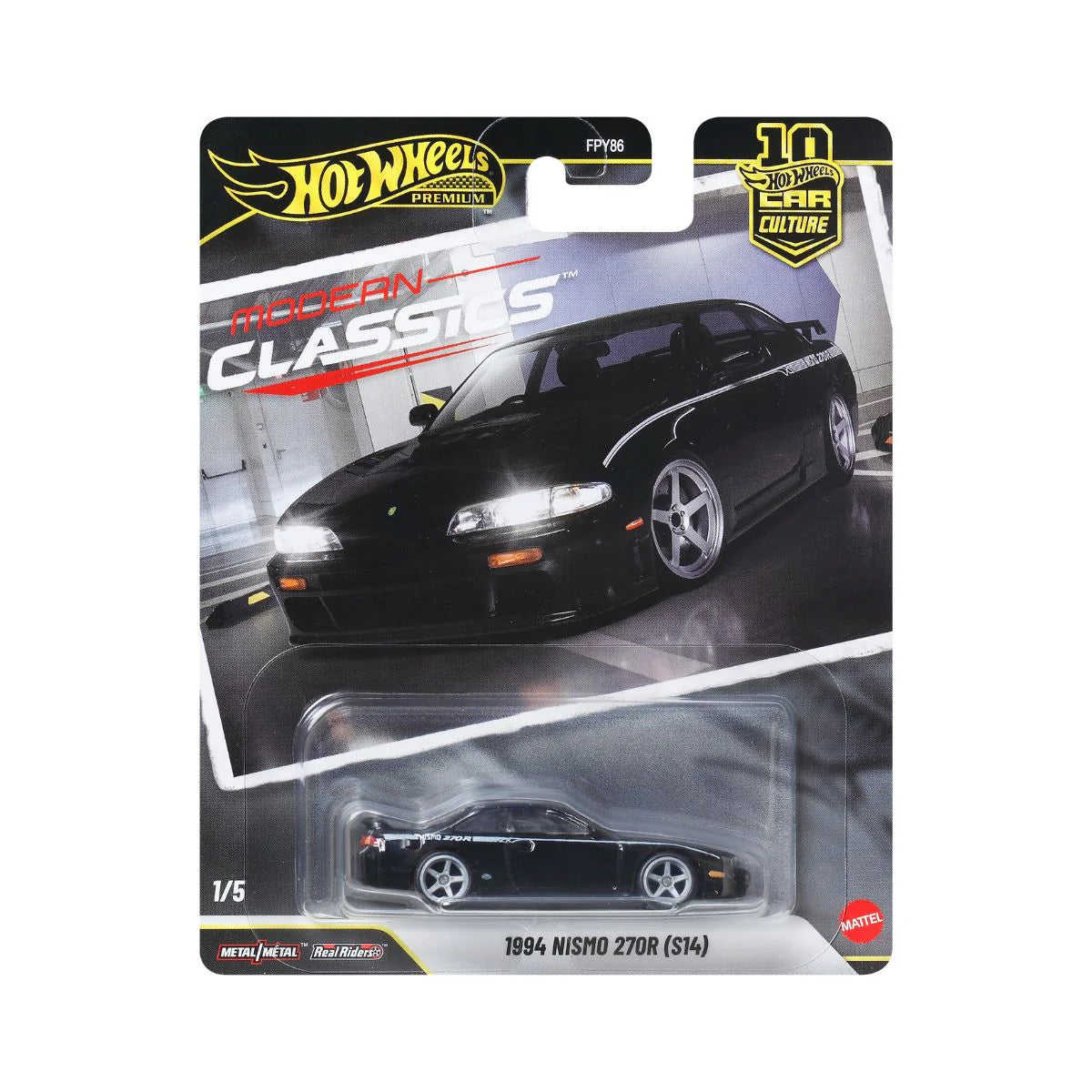 Hot Wheels Premium Car Culture Modern Classics 1994 Nismo 270R S14 (JKD99) - Fun Planet