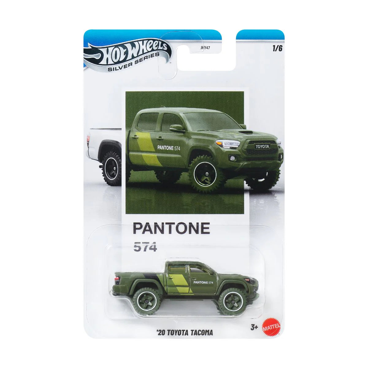 Hot Wheels Αυτοκινητάκια Silver Series '20 Toyota Tacoma Pantone 574 (JKY57)