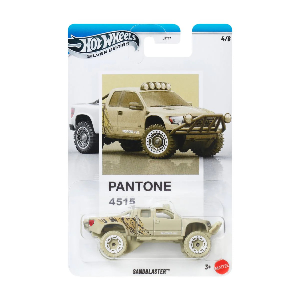 Hot Wheels Αυτοκινητάκια Silver Series Sandblaster Pantone 4515 (JKY64)