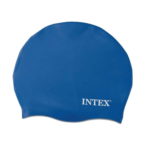 Intex Σκουφάκι Κολύμβησης Silicone Μπλε Χρώμα (55991) - Fun Planet