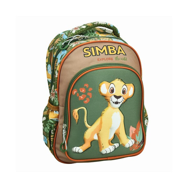 Σχολική Τσάντα Πλάτης Νηπίου Disney Simba Animals (341-26054) - Fun Planet