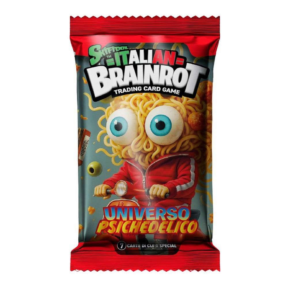 Skifidol Italian Brainrot Psychedelic Universe Φακελάκι με 7 Συλλεκτικές Κάρτες Σειρά A (DIP78013A)