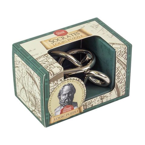 Mini Great Minds Metal Collection Socrates' Logic Puzzle (MG-456)