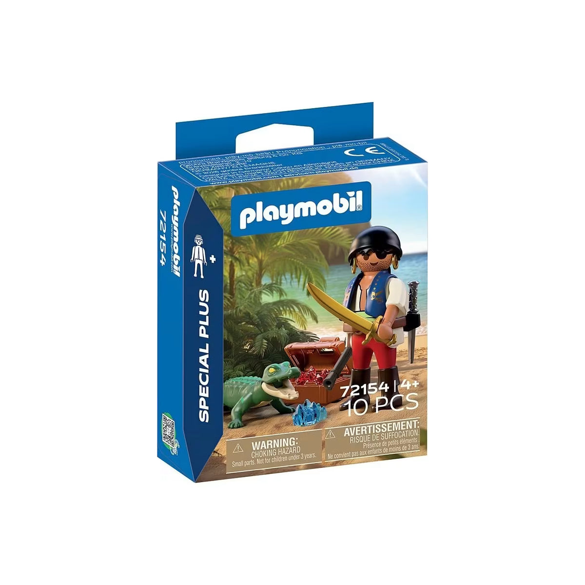 Playmobil Special Plus Πειρατής Εναντίον Αλιγάτορα (72154)