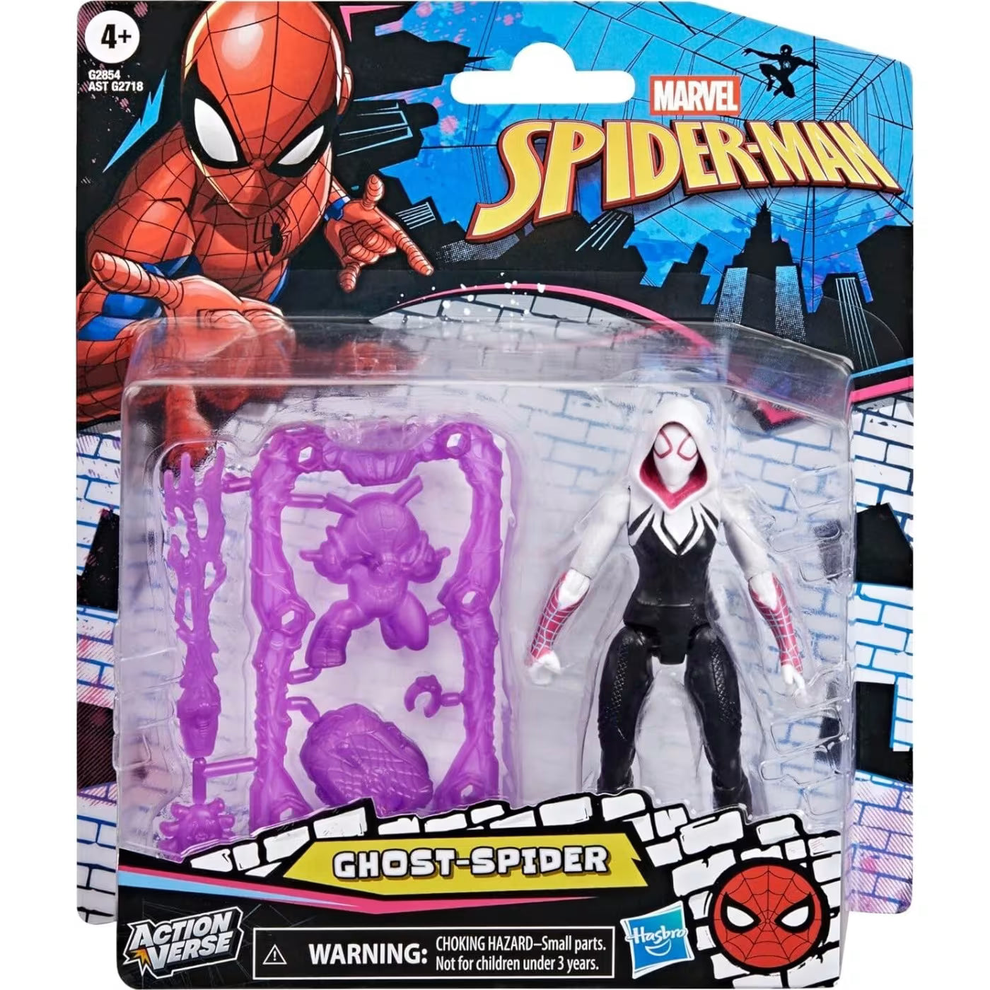 Marvel Action Verse Spider-Man Ghost Spider-Man Action Figure (G2854)
