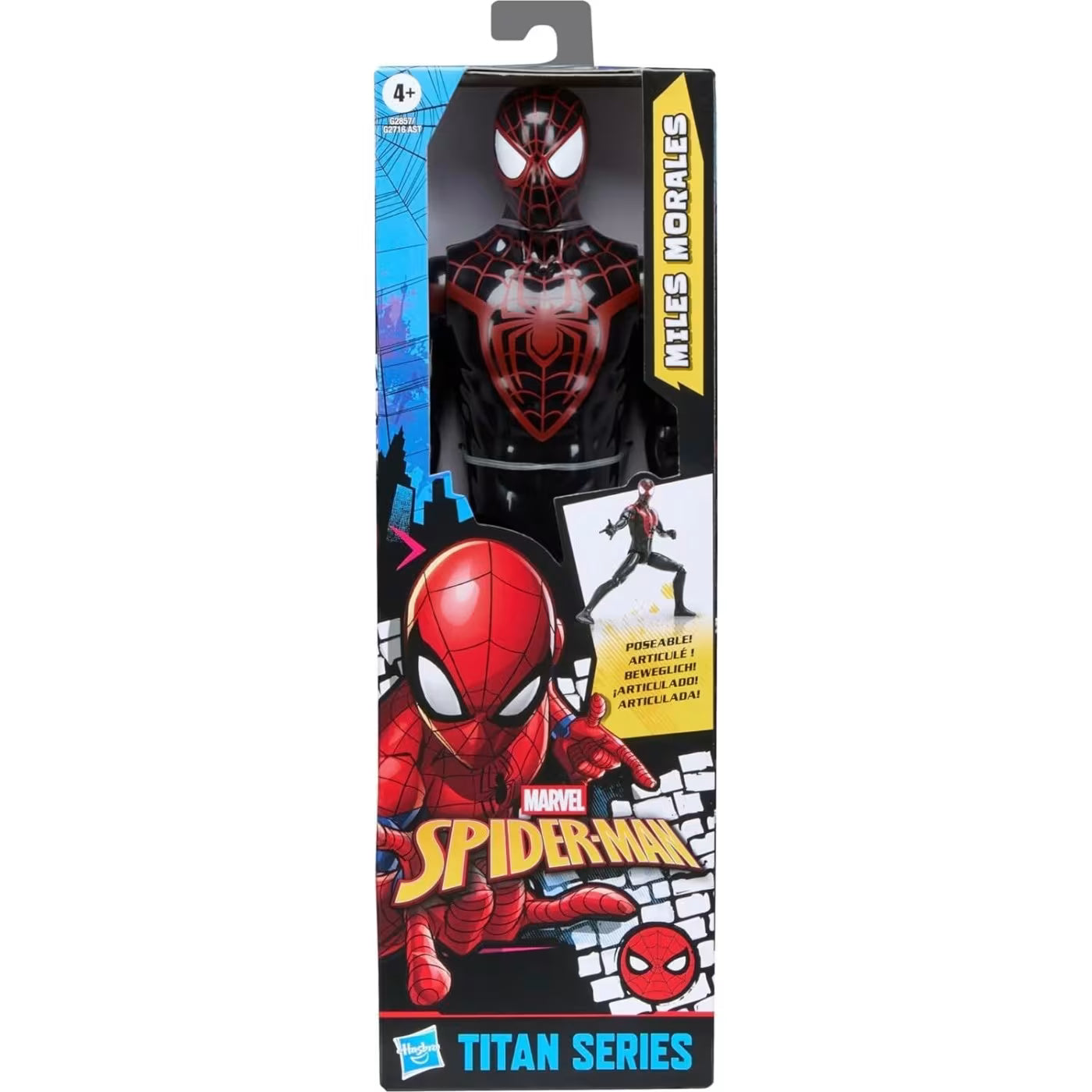 Marvel Spider-Man Titan Hero Series Spider-Man Miles Morales Φιγούρα 30εκ (G2857) - Fun Planet