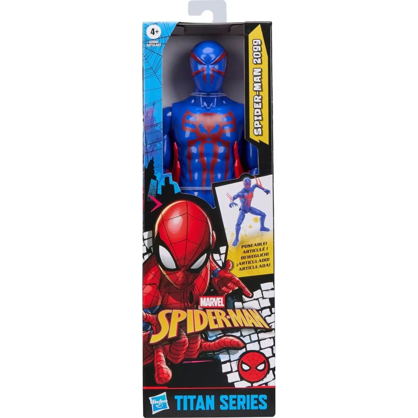 Marvel Spider-Man Titan Hero Series Spider-Man 2099 Φιγούρα 30εκ (G2859) - Fun Planet