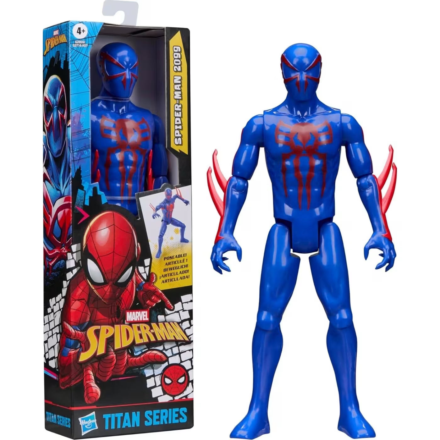 Marvel Spider-Man Titan Hero Series Spider-Man 2099 Φιγούρα 30εκ (G2859) - Fun Planet
