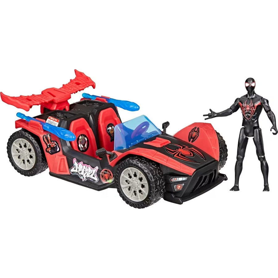 Marvel Spider-Man Venomversus Epic World Of Action Miles Morales Remix Blast Racer (G0736) - Fun Planet
