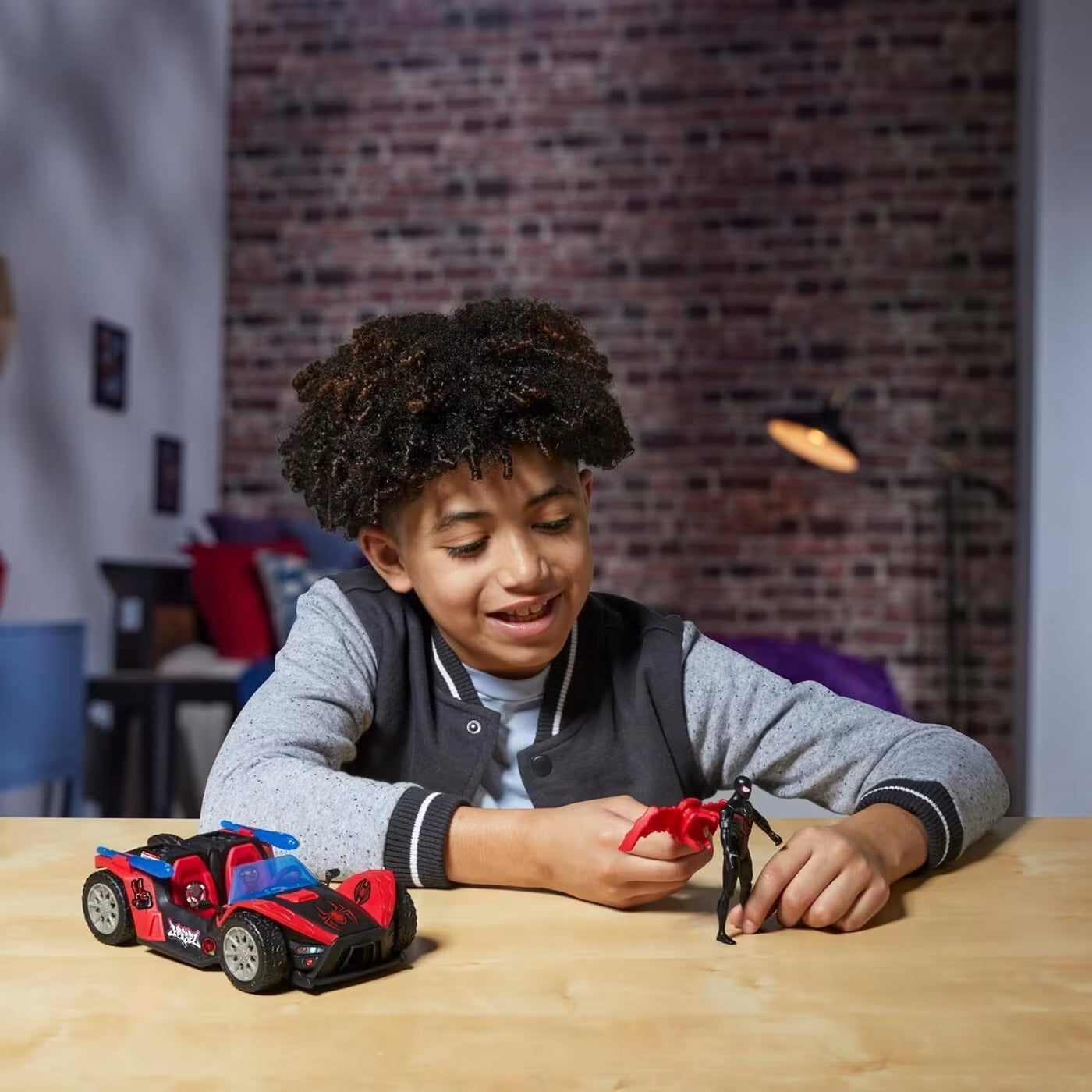 Marvel Spider-Man Venomversus Epic World Of Action Miles Morales Remix Blast Racer (G0736) - Fun Planet