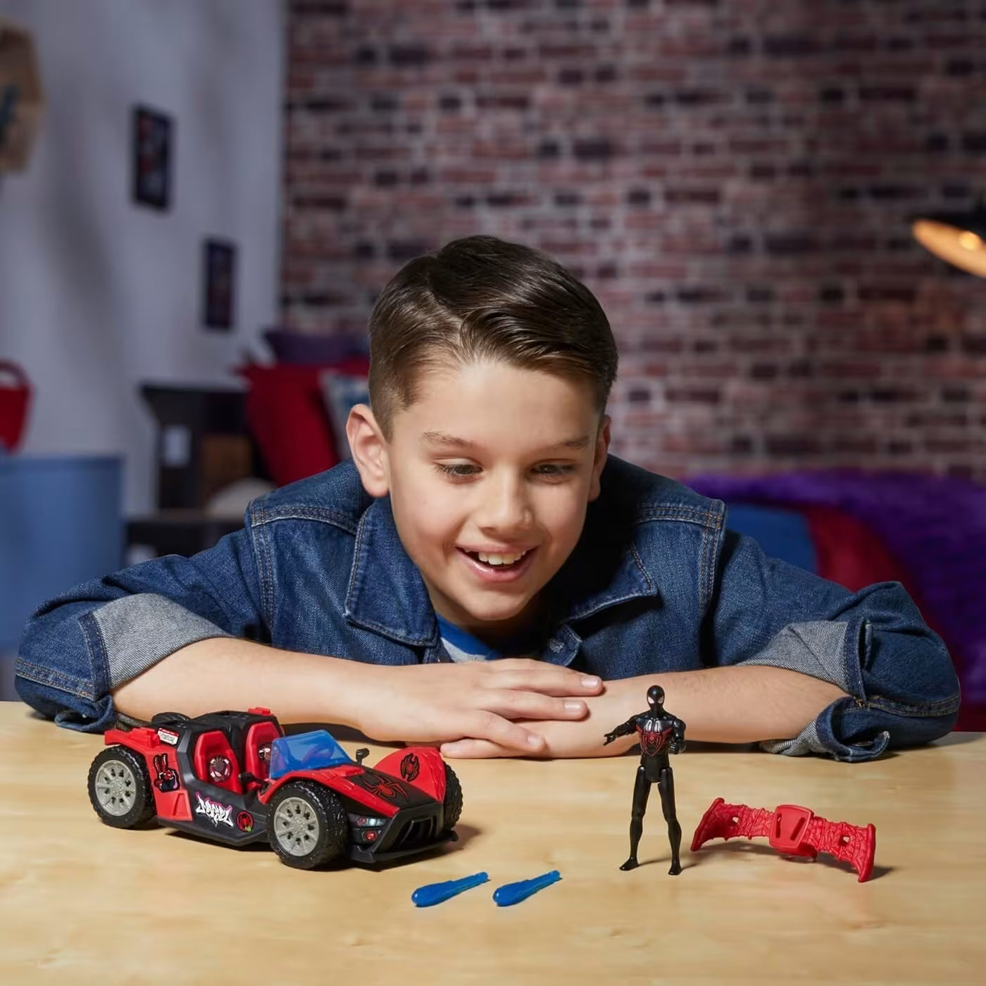 Marvel Spider-Man Venomversus Epic World Of Action Miles Morales Remix Blast Racer (G0736) - Fun Planet