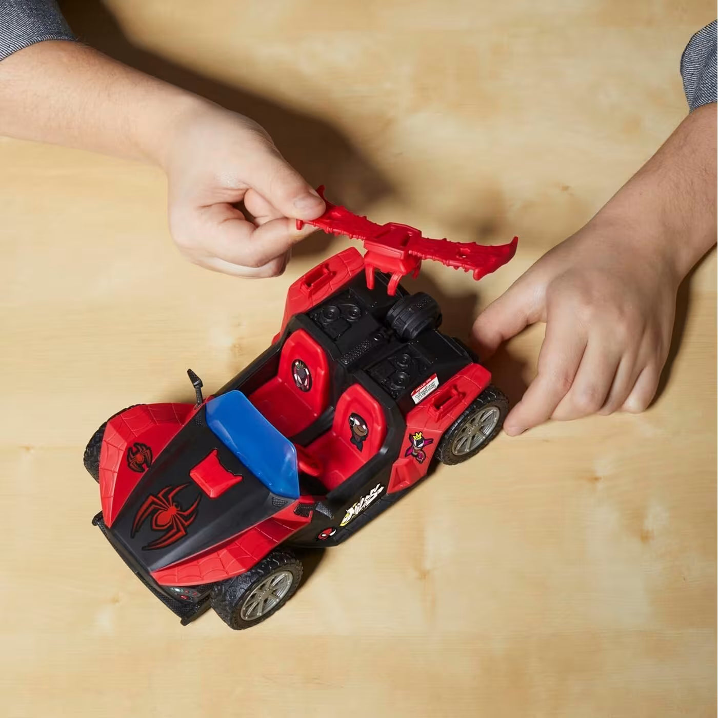 Marvel Spider-Man Venomversus Epic World Of Action Miles Morales Remix Blast Racer (G0736) - Fun Planet