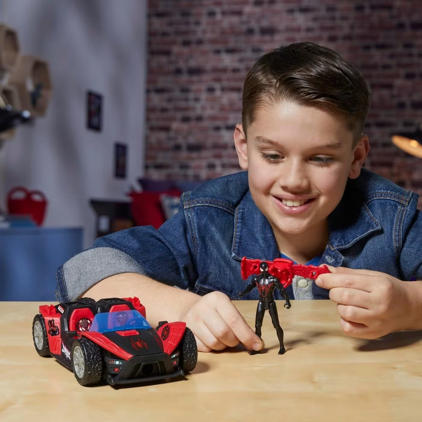 Marvel Spider-Man Venomversus Epic World Of Action Miles Morales Remix Blast Racer (G0736) - Fun Planet