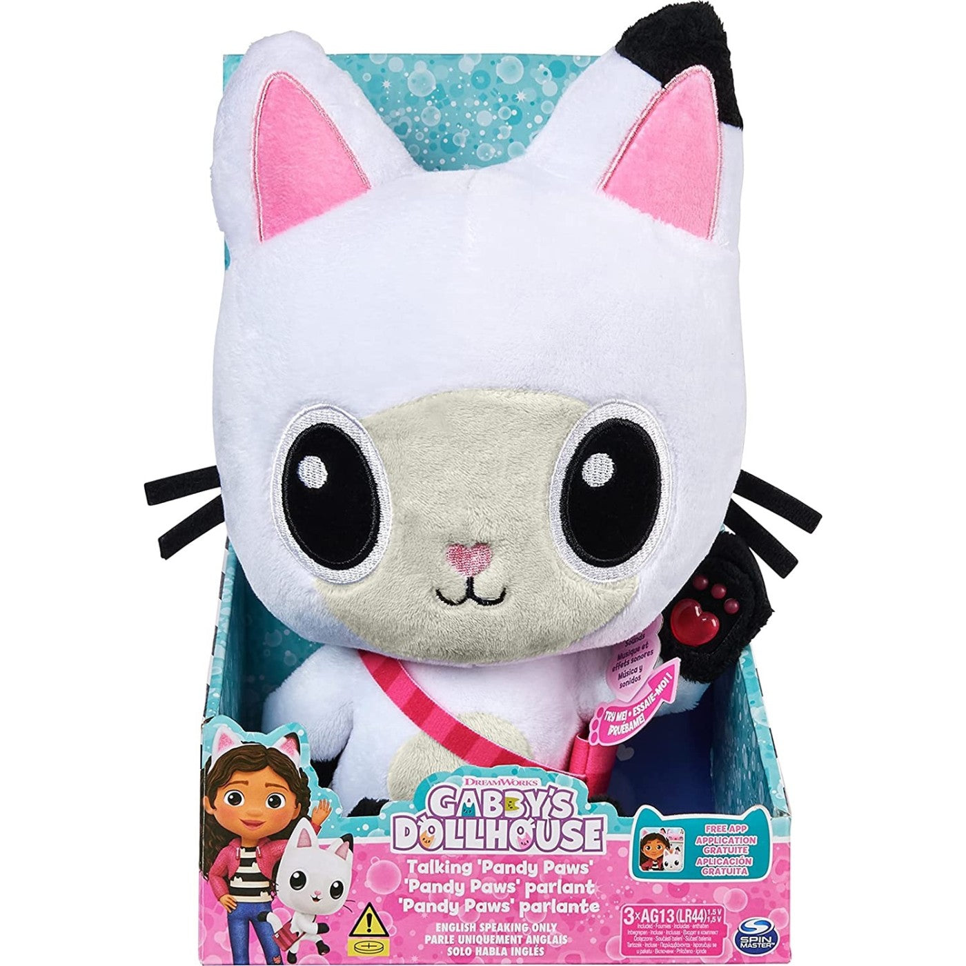 Λούτρινο Gabby's Dollhouse Talking 'Pandy Paws' (6061679) - Fun Planet
