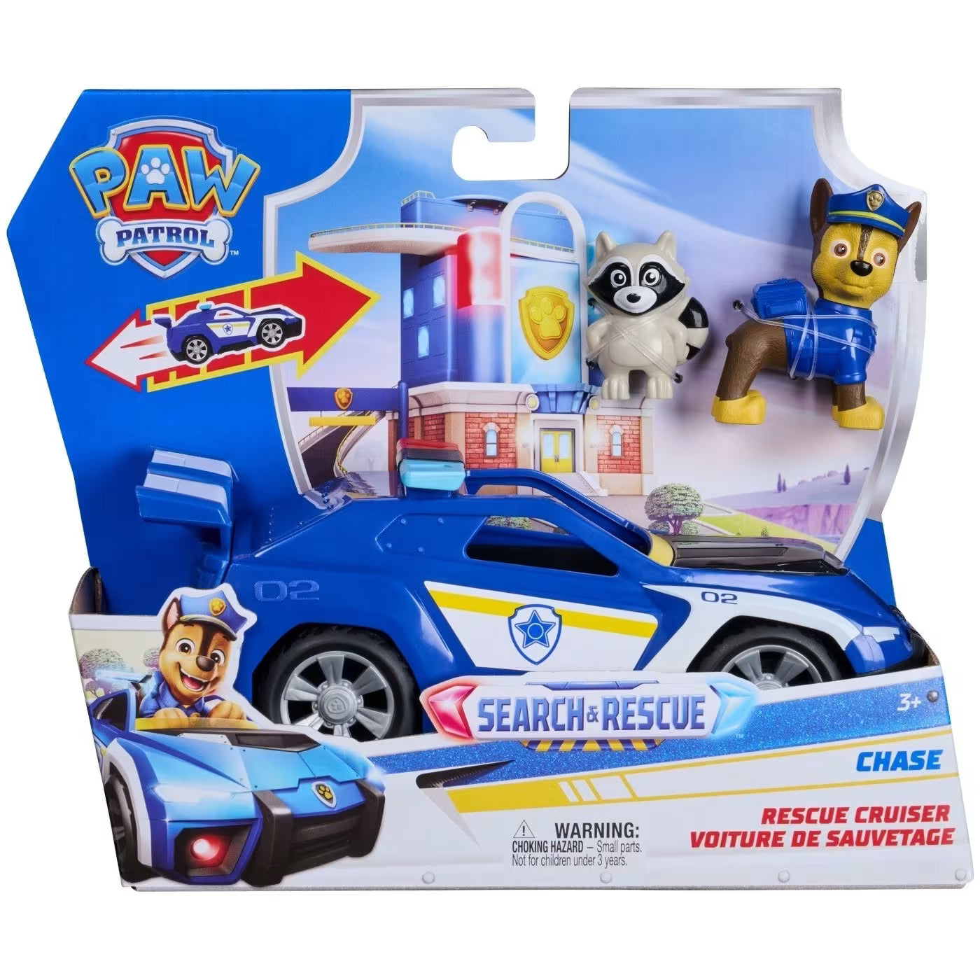 Paw Patrol: Search & Rescue Chase Rescue Cruiser Vehicle Playset (20155158)