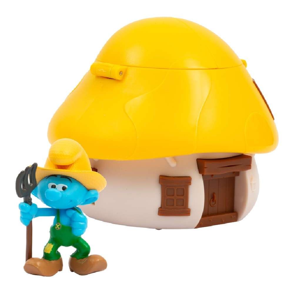 The Smurfs Στρουμφάκια Σπιτάκι Μανιτάρι με Φιγούρα 7.5εκ - Διάφορα Σχέδια (PUF13000) - Fun Planet