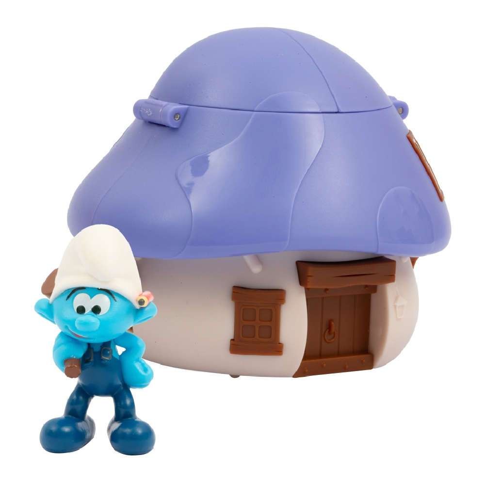 The Smurfs Στρουμφάκια Σπιτάκι Μανιτάρι με Φιγούρα 7.5εκ - Διάφορα Σχέδια (PUF13000) - Fun Planet