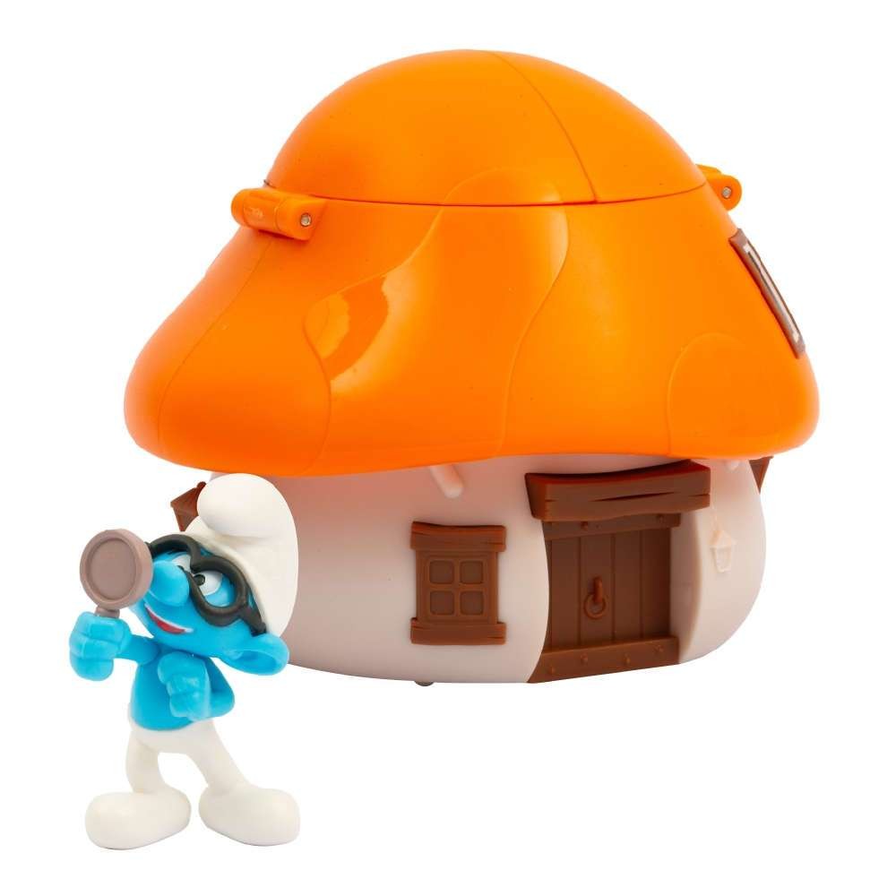 The Smurfs Στρουμφάκια Σπιτάκι Μανιτάρι με Φιγούρα 7.5εκ - Διάφορα Σχέδια (PUF13000) - Fun Planet