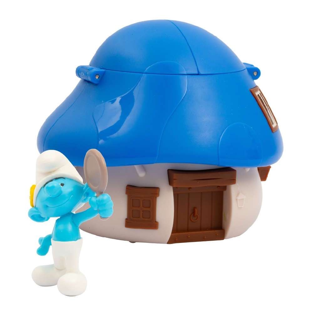 The Smurfs Στρουμφάκια Σπιτάκι Μανιτάρι με Φιγούρα 7.5εκ - Διάφορα Σχέδια (PUF13000) - Fun Planet
