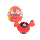 The Smurfs Mushroom House with Figure 7.5cm - Various Designs (PUF13000)