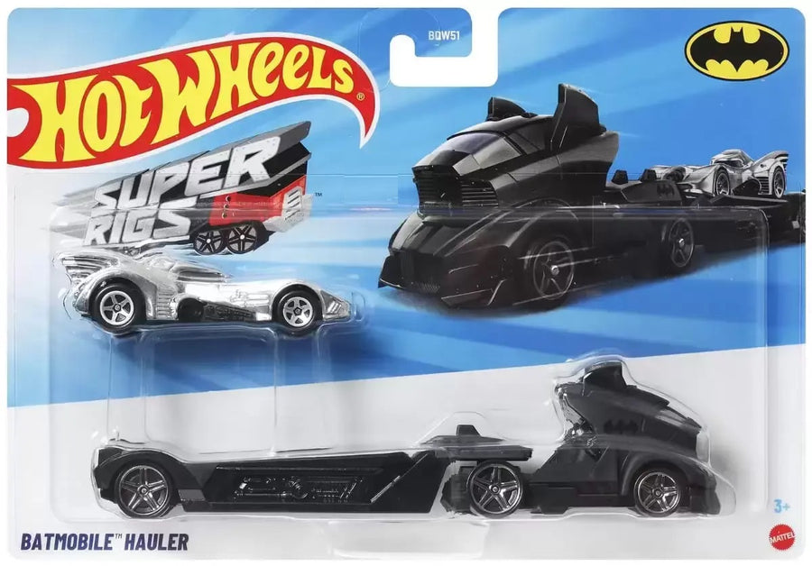 Hot Wheels Mainline Σούπερ Νταλίκα Batmobile Hauler (JCM44)