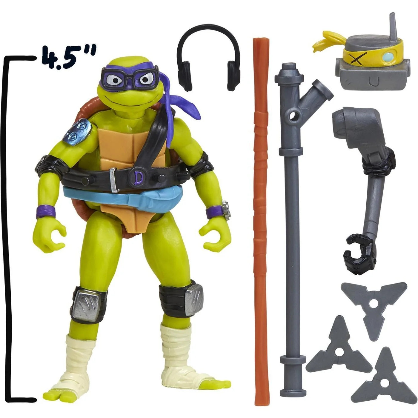 TMNT Mutations Βασική Φιγούρα Mix & Match Donatello (T0201900) - Fun Planet