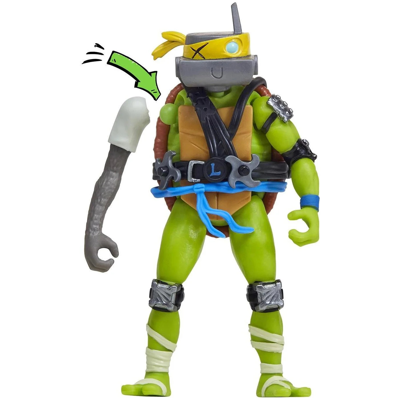 TMNT Mutations Βασική Φιγούρα Mix & Match Leonardo (T0201900) - Fun Planet