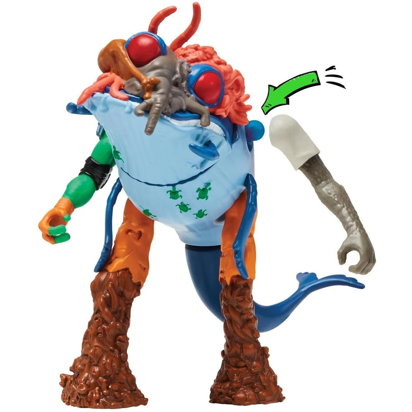 TMNT Mutations Βασική Φιγούρα Mix & Match The Mega Mutant (T0201900) - Fun Planet