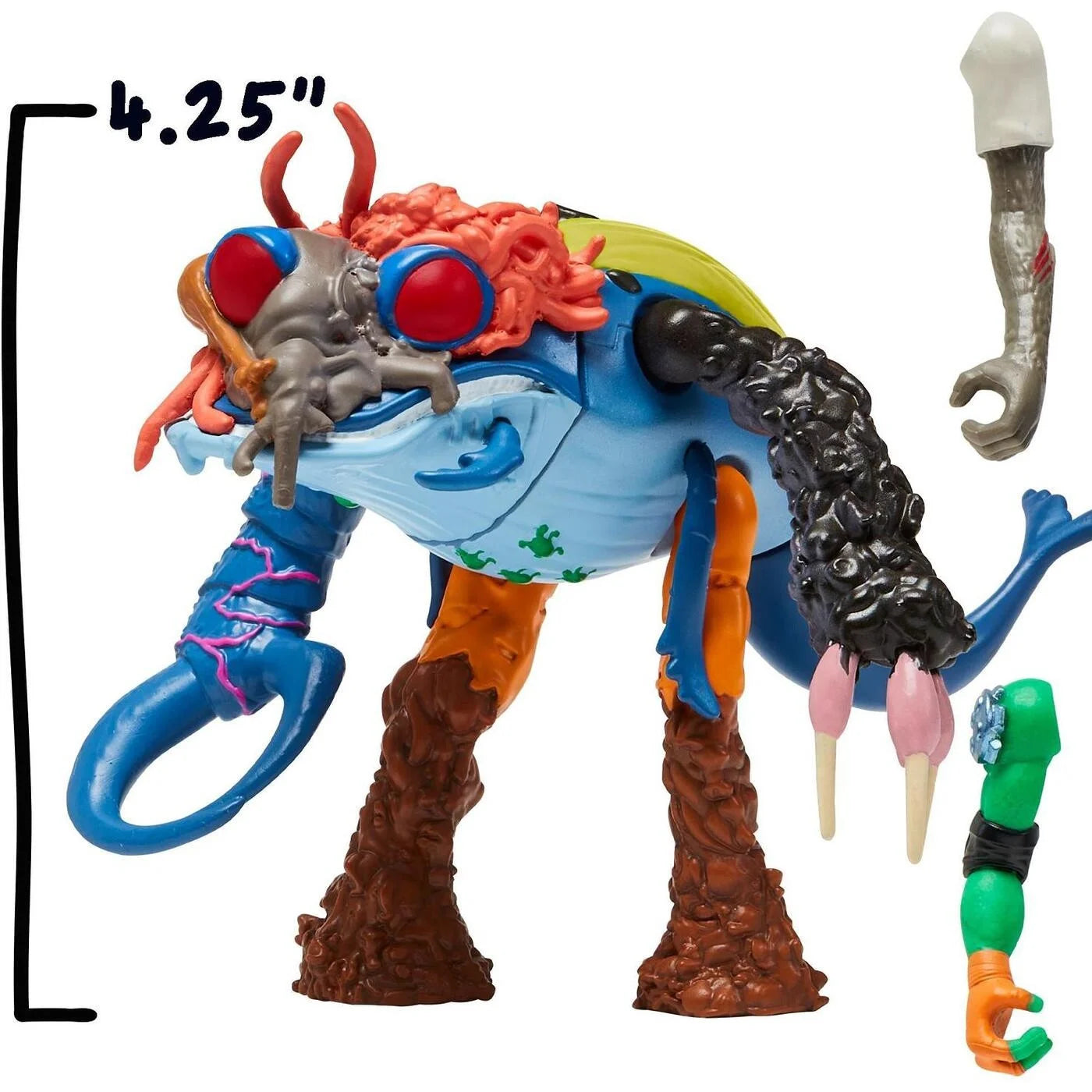 TMNT Mutations Βασική Φιγούρα Mix & Match The Mega Mutant (T0201900) - Fun Planet