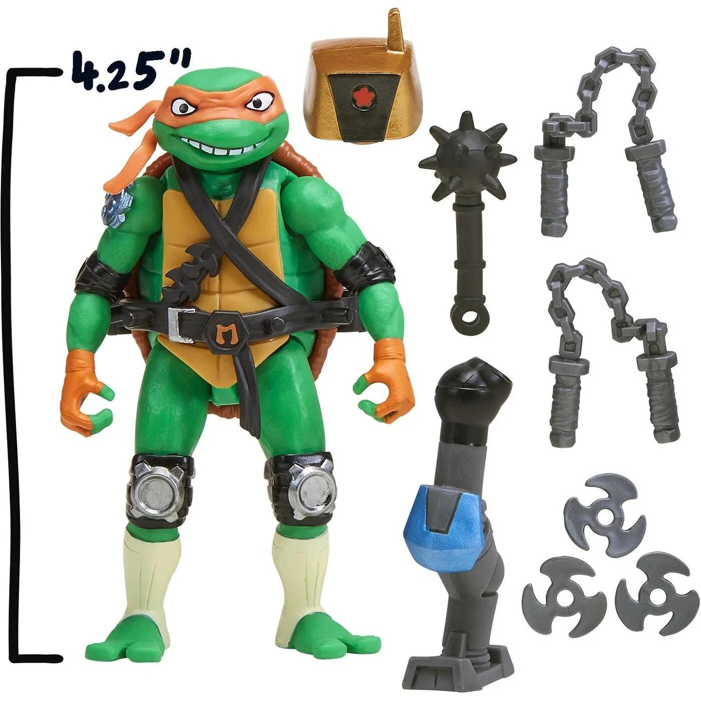 TMNT Mutations Βασική Φιγούρα Mix & Match Michelangelo (T0201900) - Fun Planet