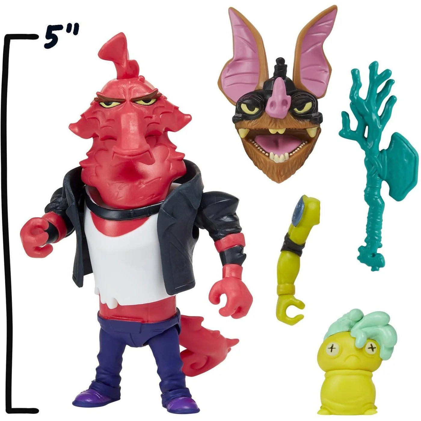 TMNT Mutations Βασική Φιγούρα Mix & Match Mustang Sally (T0201900) - Fun Planet
