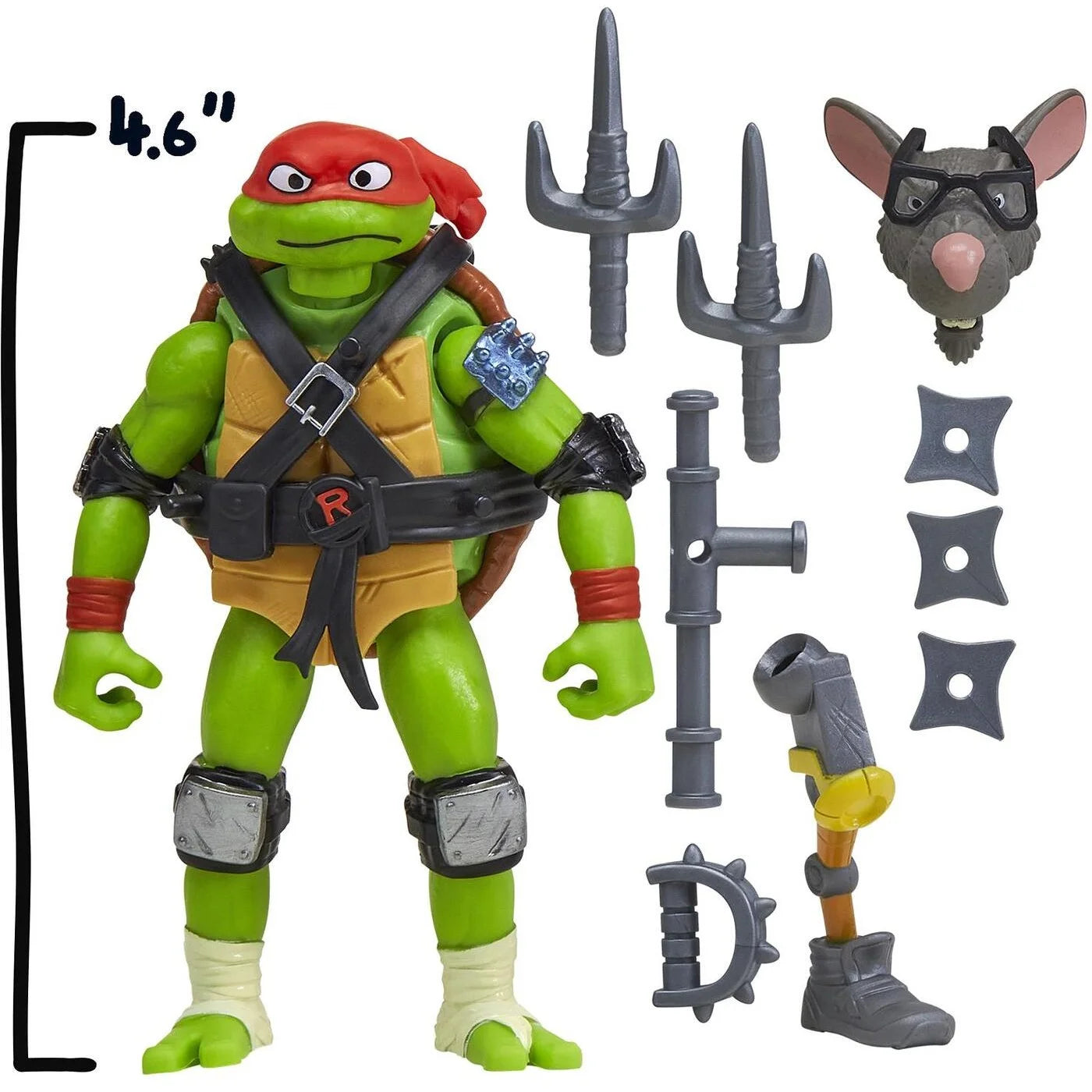 TMNT Mutations Βασική Φιγούρα Mix & Match Raphael (T0201900) - Fun Planet