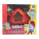 The Smurfs Στρουμφάκια Μαγικό Σπίτι Μανιτάρι με Φιγούρα και Μαγικό Κλειδί - Papa Smurf's House (PUF40000)
