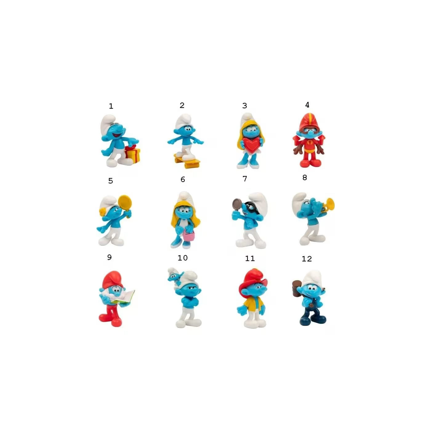 The Smurfs Στρουμφάκια Φιγούρες 5.5cm (PUF44000) - Fun Planet