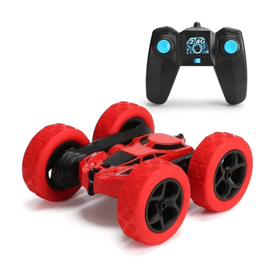 Τηλεκατευθυνόμενο Αυτοκίνητο Stunt Legend 360° 2.4GHz Rechargeable – Κόκκινο (26819B) - Fun Planet
