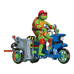 TMNT Mutant Mayhem Movie Όχημα με Φιγούρα Δράσης Battle Cycle Raphael (TU803000) - Fun Planet