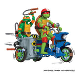 TMNT Mutant Mayhem Movie Όχημα με Φιγούρα Δράσης Battle Cycle Raphael (TU803000) - Fun Planet