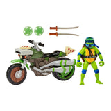 TMNT Mutant Mayhem Movie Όχημα με Φιγούρα Δράσης Ninja Kick Cycle Leonardo (TU803000) - Fun Planet