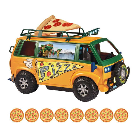 TMNT Mutant Mayhem Movie Pizza Fire Delivery Van (TU804000) - Fun Planet